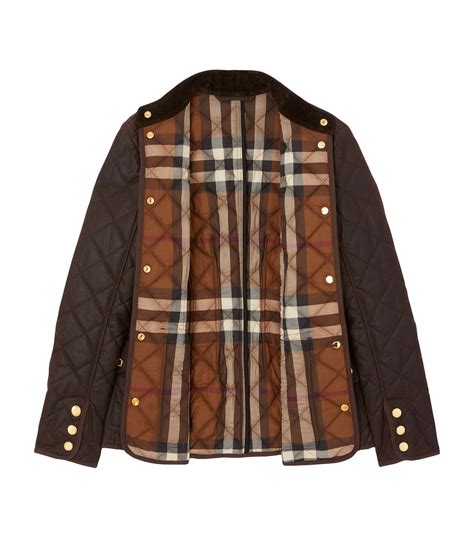 burberry waxed jacket